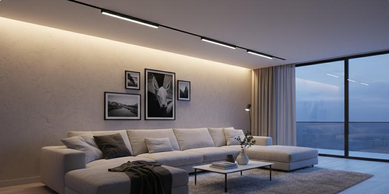 LED magnetic diffused linear lights