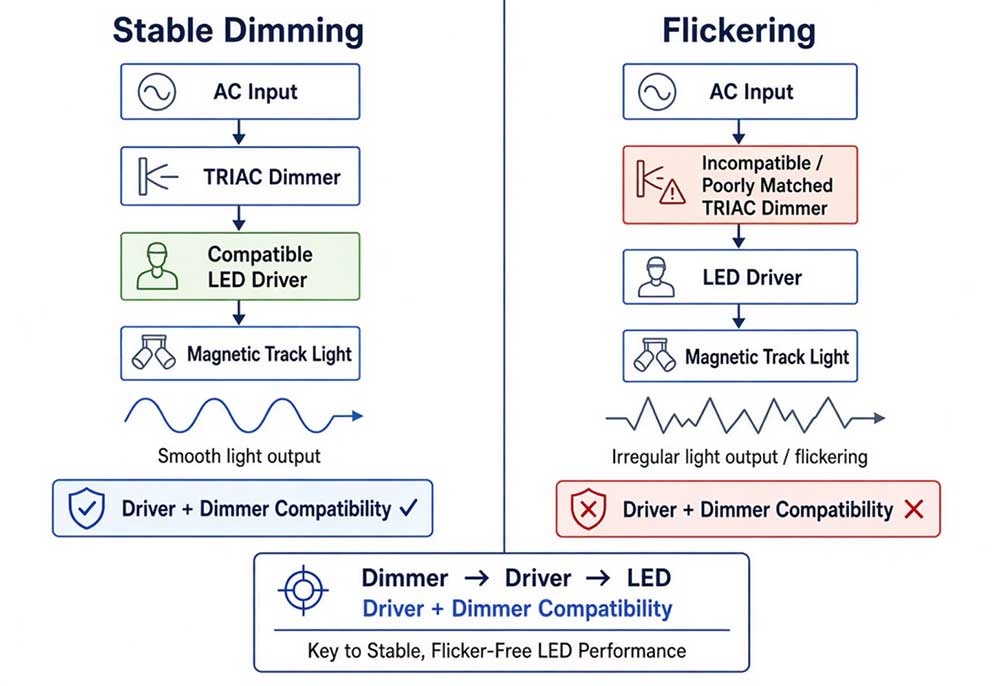 TRIAC Dimmable Magnetic System