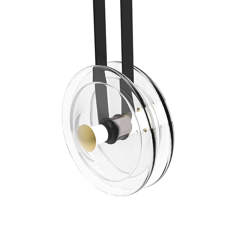 Artistic Glass Belt Light